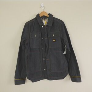 CAT Caterpillar‎ Jacket Selvedge Denim NWT